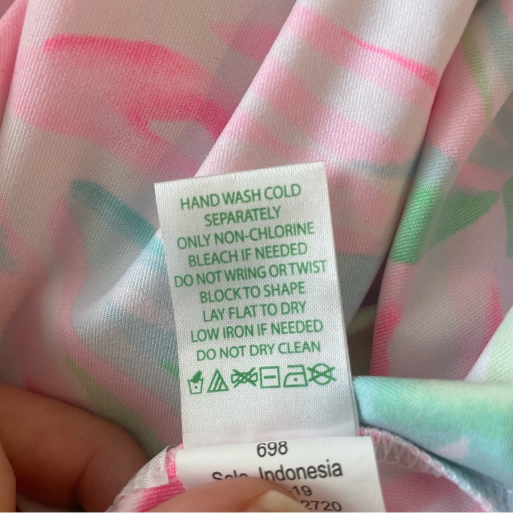 Lilly Pulitzer Pink and Green Halter Top - Picture 11 of 12
